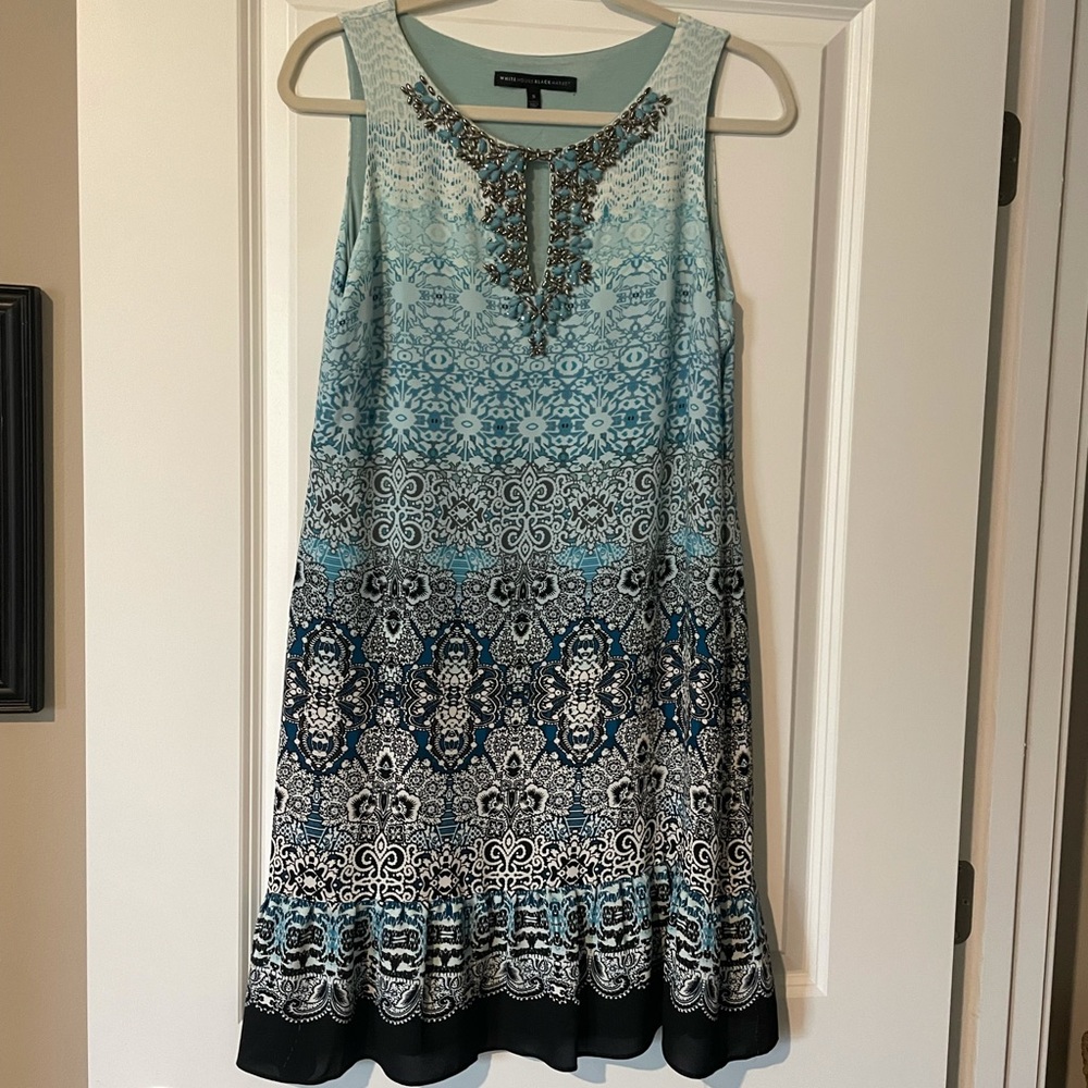 White House Black Market  small sleeveless dress